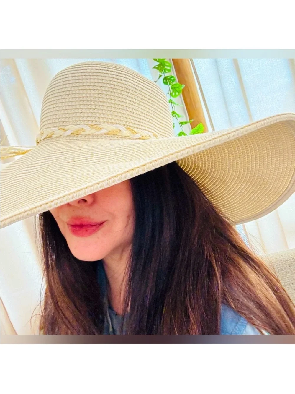 Nine West straw hat